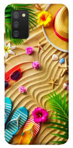 Чехол Пляжные принадлежности для Galaxy A02s