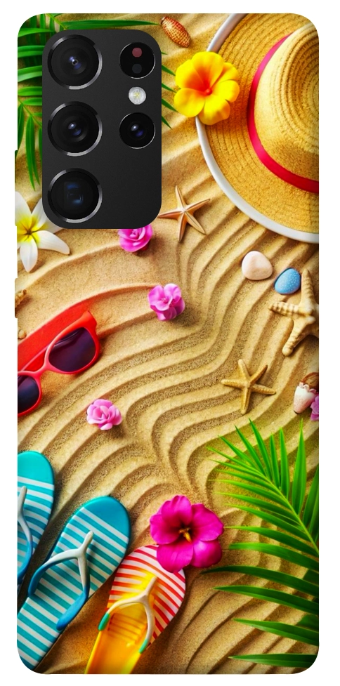 Чохол Пляжні приналежності для Galaxy S21 Ultra
