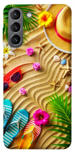 Чехол Пляжные принадлежности для Galaxy S21