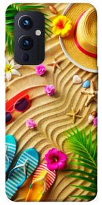 Чехол Пляжные принадлежности для OnePlus 9