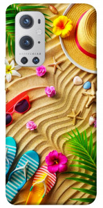 Чехол Пляжные принадлежности для Oneplus 9 pro