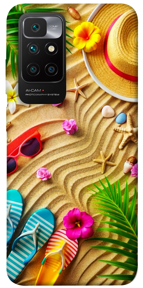 Чохол Пляжні приналежності для Xiaomi Redmi 10