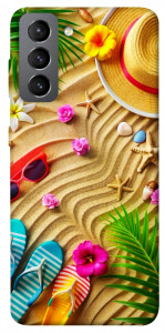 Чехол Пляжные принадлежности для Galaxy S21 FE