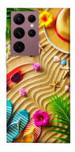 Чохол Пляжні приналежності для Galaxy S22 Ultra