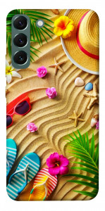 Чехол Пляжные принадлежности для Galaxy S22+
