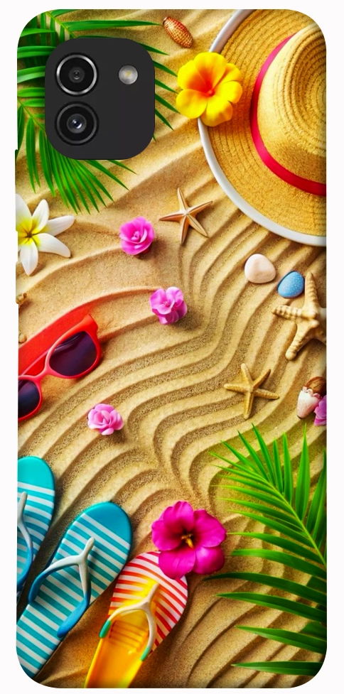 Чохол Пляжні приналежності для Galaxy A03