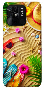 Чехол Пляжные принадлежности для Xiaomi Redmi 10C