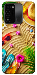 Чехол Пляжные принадлежности для TECNO Spark Go 2022 (KG5m)