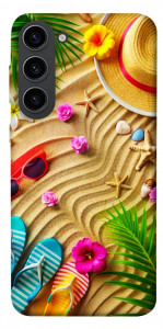 Чехол Пляжные принадлежности для Galaxy S23