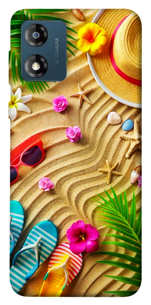 Чехол Пляжные принадлежности для Motorola Moto E13