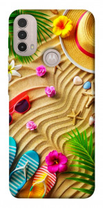 Чехол Пляжные принадлежности для Motorola Moto E40