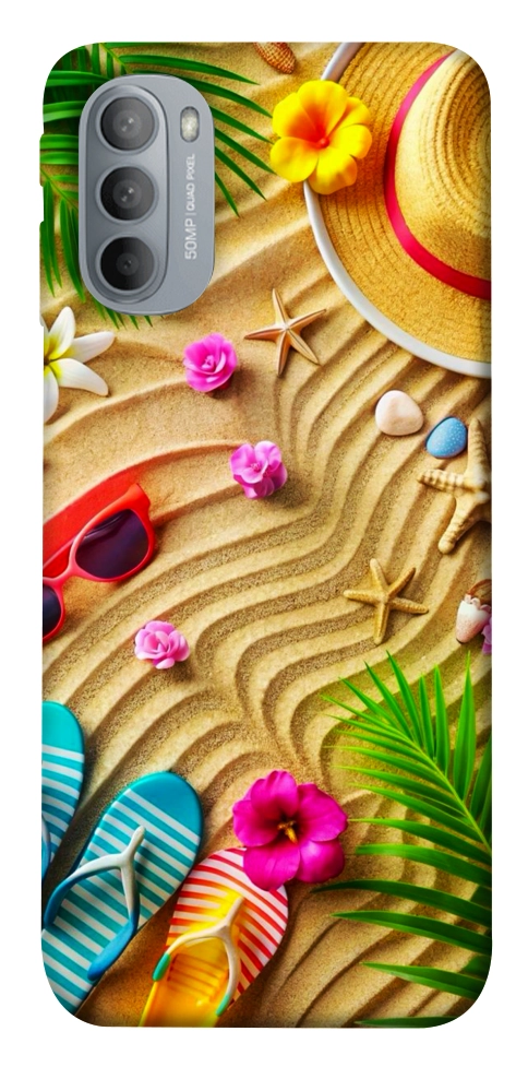 Чохол Пляжні приналежності для Motorola Moto G31