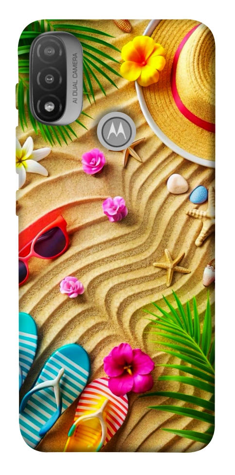 Чехол Пляжные принадлежности для Мotorola Moto E20
