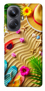 Чехол Пляжные принадлежности для Realme 10 Pro+