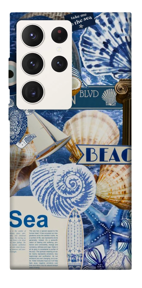 Чохол Морський колаж для Galaxy S23 Ultra