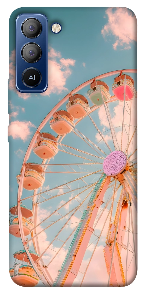 Чохол Колесо огляду для TECNO Pop 5 Pro