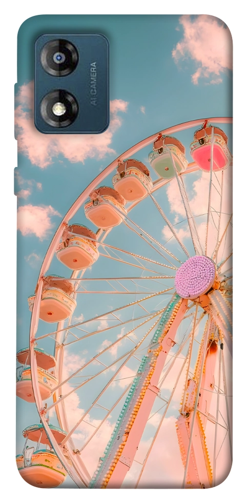 Чехол Колесо обозрения для Motorola Moto E13