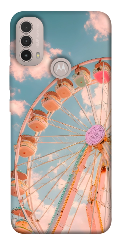 Чехол Колесо обозрения для Motorola Moto E40