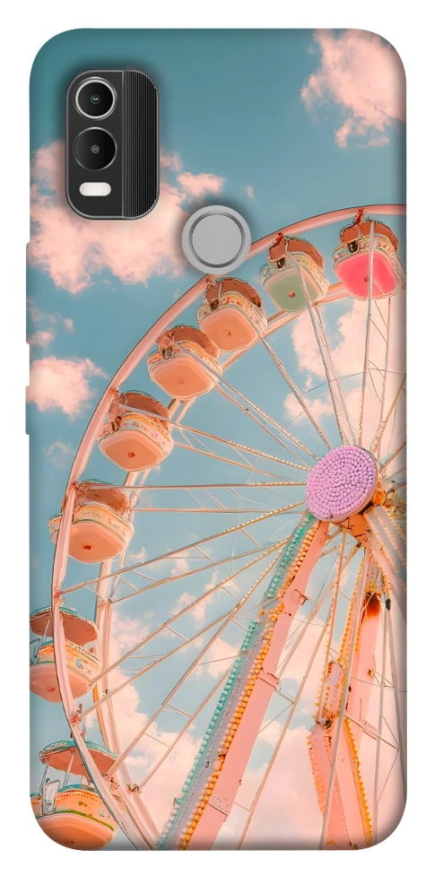 Чехол Колесо обозрения для Nokia C21 Plus