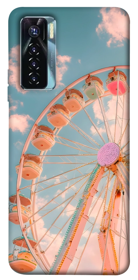 Чехол Колесо обозрения для TECNO Camon 17 Pro