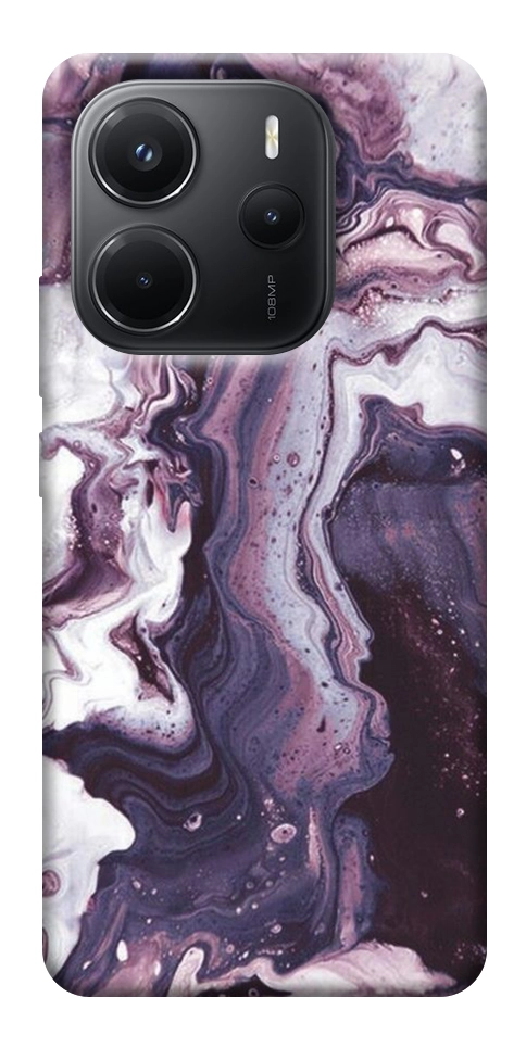 Чохол Червоний мармур для Xiaomi Redmi Note 14 4G (Europe version)