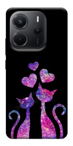 Чохол Космічні коти для Xiaomi Redmi Note 14 4G (Europe version)