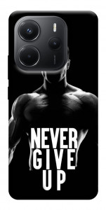 Чохол Never give up для Xiaomi Redmi Note 14 4G (Europe version)