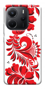 Чохол Червона вишиванка для Xiaomi Redmi Note 14 4G (Europe version)