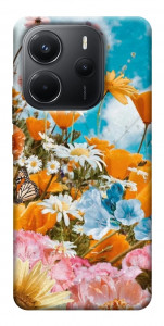 Чохол Літні квіти для Xiaomi Redmi Note 14 4G (Europe version)