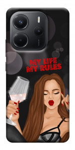 Чохол My life my rules для Xiaomi Redmi Note 14 4G (Europe version)