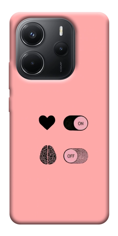Чехол On off для Xiaomi Redmi Note 14 4G (Europe version)