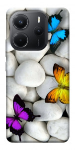 Чехол Butterflies для Xiaomi Redmi Note 14 4G (Europe version)