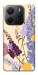 Чехол Flowers art для Xiaomi Redmi Note 14 4G (Europe version)