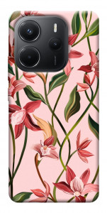 Чехол Floral motifs для Xiaomi Redmi Note 14 4G (Europe version)