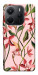 Чехол Floral motifs для Xiaomi Redmi Note 14 4G (Europe version)