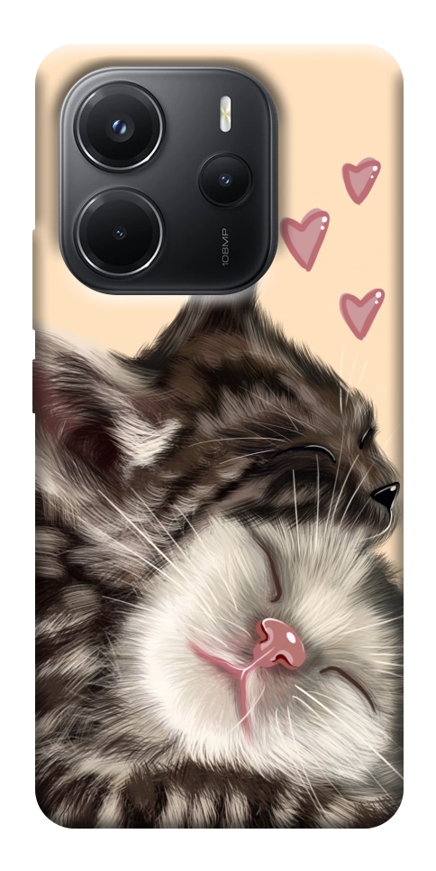 Чехол Cats love для Xiaomi Redmi Note 14 4G (Europe version)