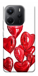 Чехол Heart balloons для Xiaomi Redmi Note 14 4G (Europe version)
