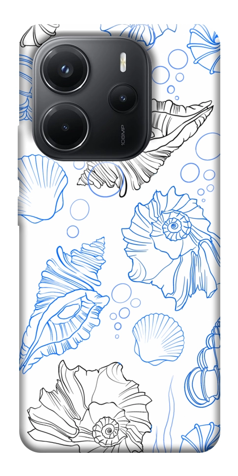 Чохол Морські мушлі для Xiaomi Redmi Note 14 4G (Europe version)