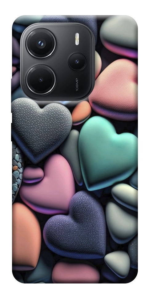 Чохол Кам'яні серця для Xiaomi Redmi Note 14 4G (Europe version)