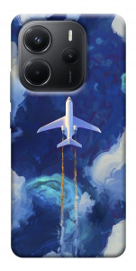 Чехол Полет над облаками для Xiaomi Redmi Note 14 4G (Europe version)