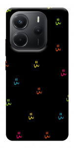 Чехол Colorful smiley для Xiaomi Redmi Note 14 4G (Europe version)