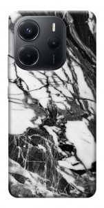 Чехол Calacatta black marble для Xiaomi Redmi Note 14 4G (Europe version)