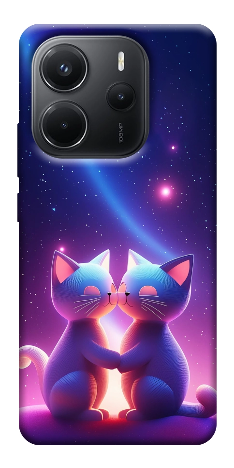 Чехол Космокоты для Xiaomi Redmi Note 14 4G (Europe version)