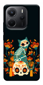 Чехол Bones and Blooms для Xiaomi Redmi Note 14 4G (Europe version)