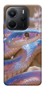 Чехол Cute bright snake для Xiaomi Redmi Note 14 4G (Europe version)