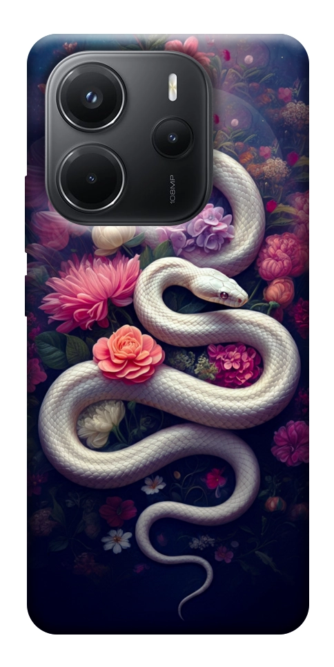 Чехол Flower snake для Xiaomi Redmi Note 14 4G (Europe version)
