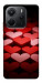 Чехол Hearts pattern для Xiaomi Redmi Note 14 4G (Europe version)
