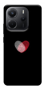 Чехол Fingerprint heart для Xiaomi Redmi Note 14 4G (Europe version)