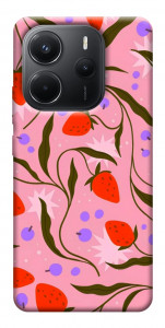Чехол Strawberry pink для Xiaomi Redmi Note 14 4G (Europe version)