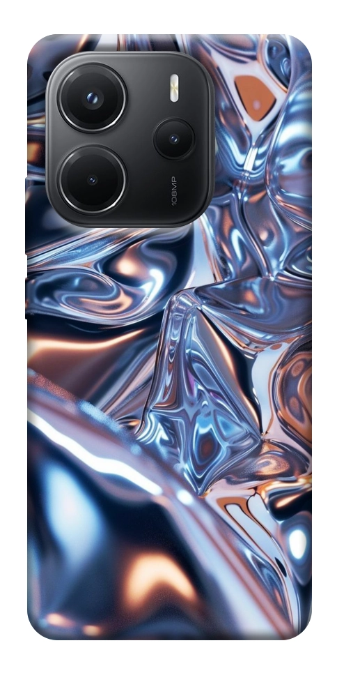 Чехол Silver pattern для Xiaomi Redmi Note 14 4G (Europe version)